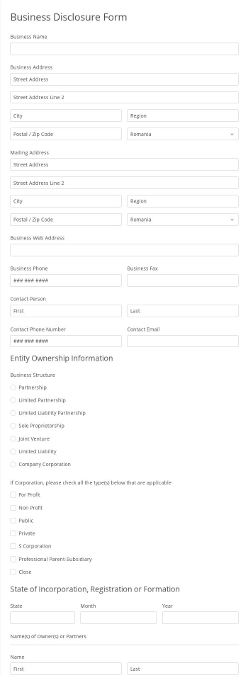 Free Forms 247FormsBuilder