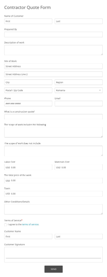 Free Forms 247FormsBuilder