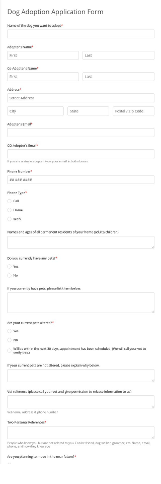 Free Forms 247FormsBuilder