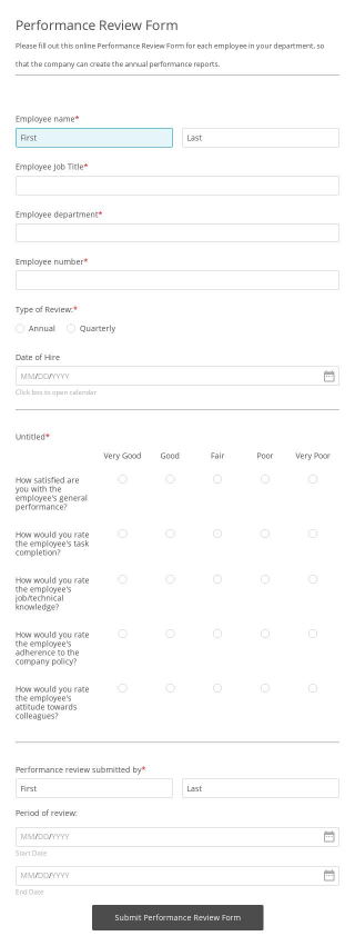 Free Forms 247FormsBuilder