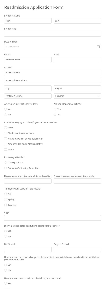 Free Forms 247FormsBuilder