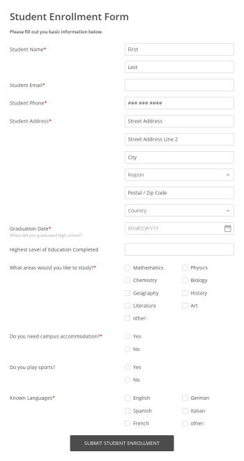 Free Forms 247FormsBuilder