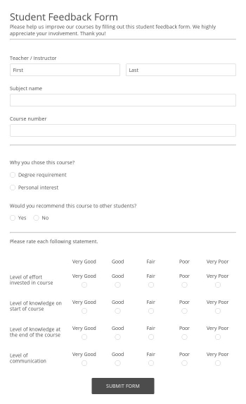 Free Forms 247FormsBuilder