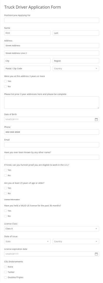 Free Forms 247FormsBuilder
