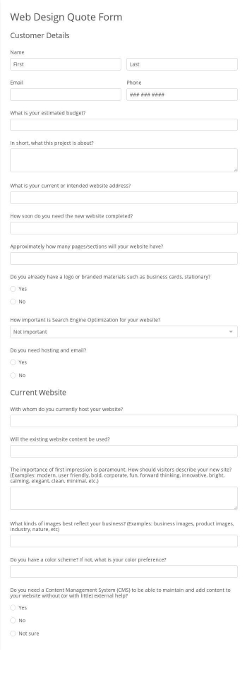 Free Forms 247FormsBuilder