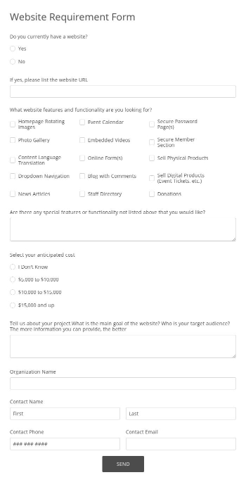 Free Forms 247FormsBuilder